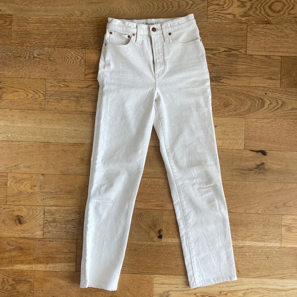 Madewell Percect Vintage Straight Jean (26 Tall, vintage canvas)
